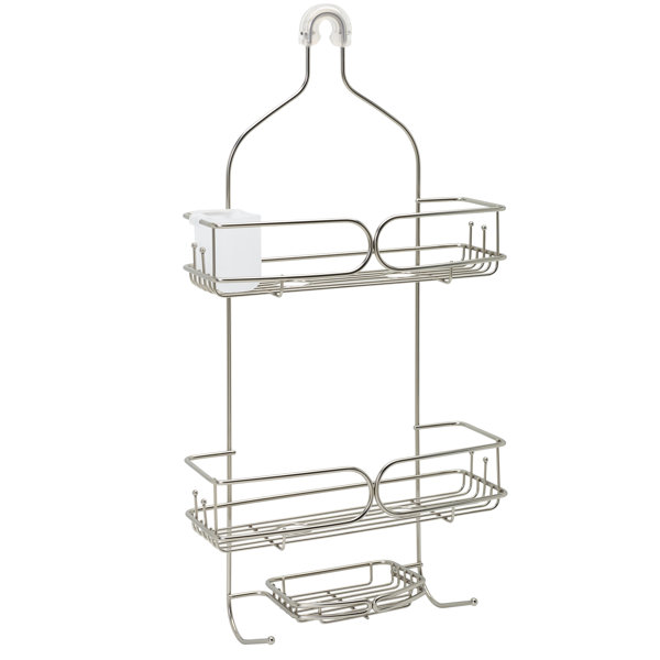 Rebrilliant Frania Hanging Stainless Steel Shower Caddy & Reviews Wayfair